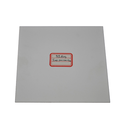 400 MPa Alumina Oxide Ceramic Plate For High Temperature With Thermal Expansion 8.9 X 10-6/K